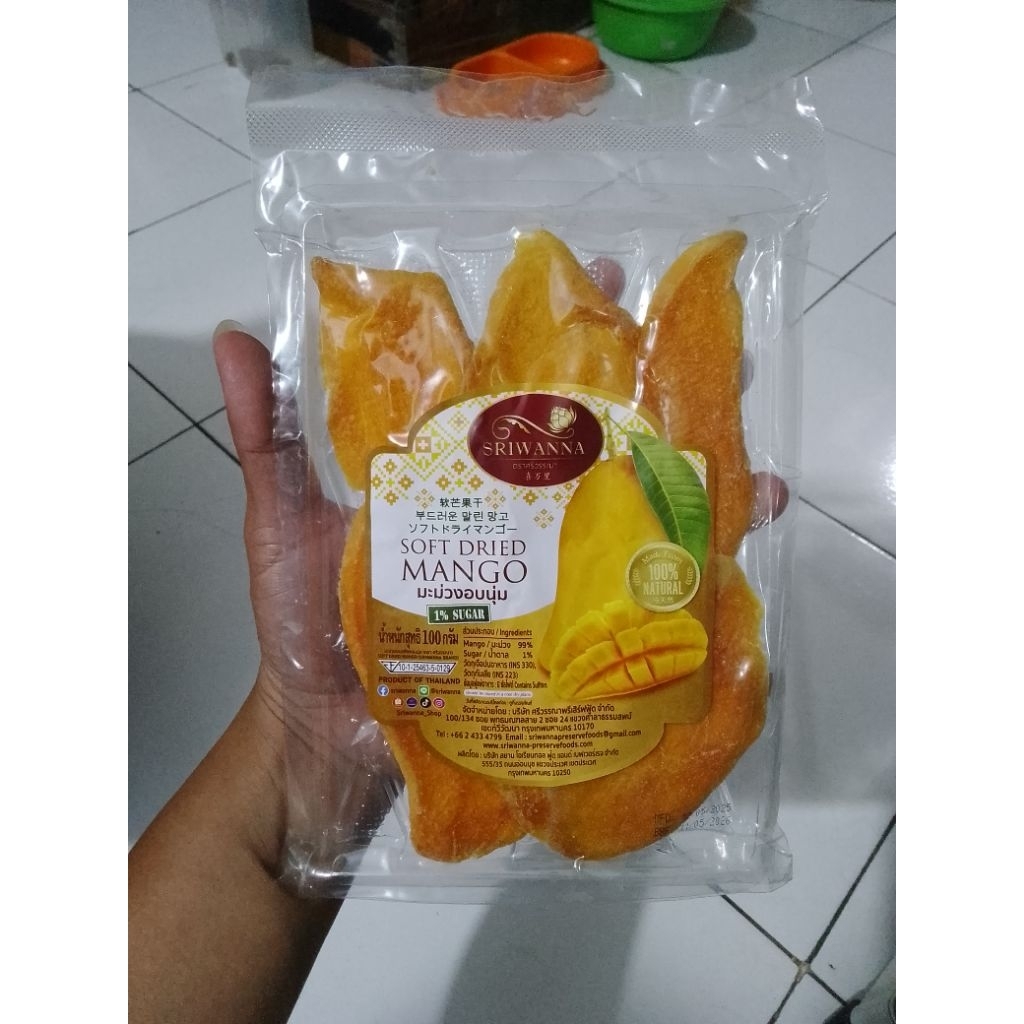 

(khilafin.aja) DRY MANGO THAILAND HALAL 100% MANGO
