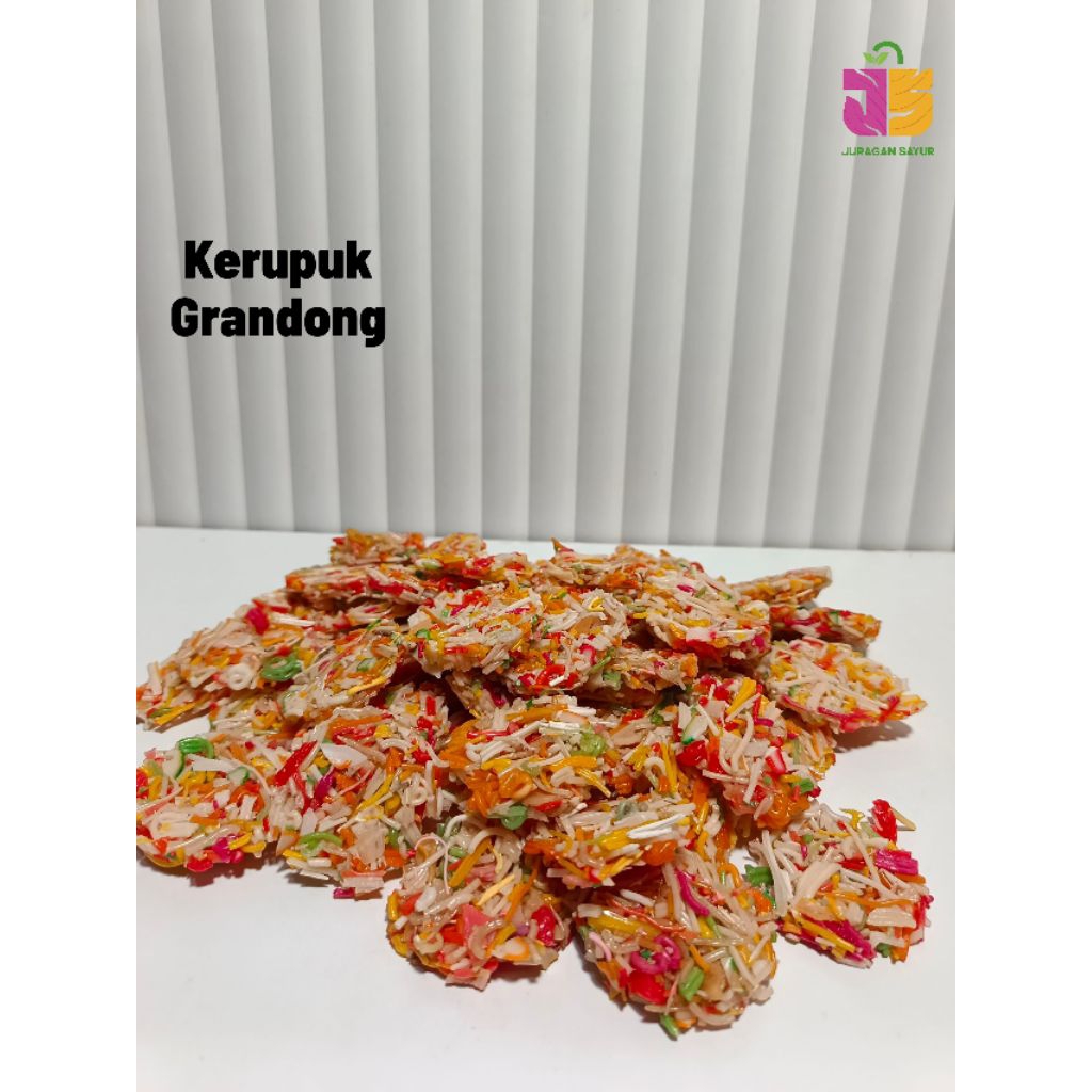 

KERUPUK BAWANG GRANDONG MIX CAMPUR KERUPUK MENTAH 250grm