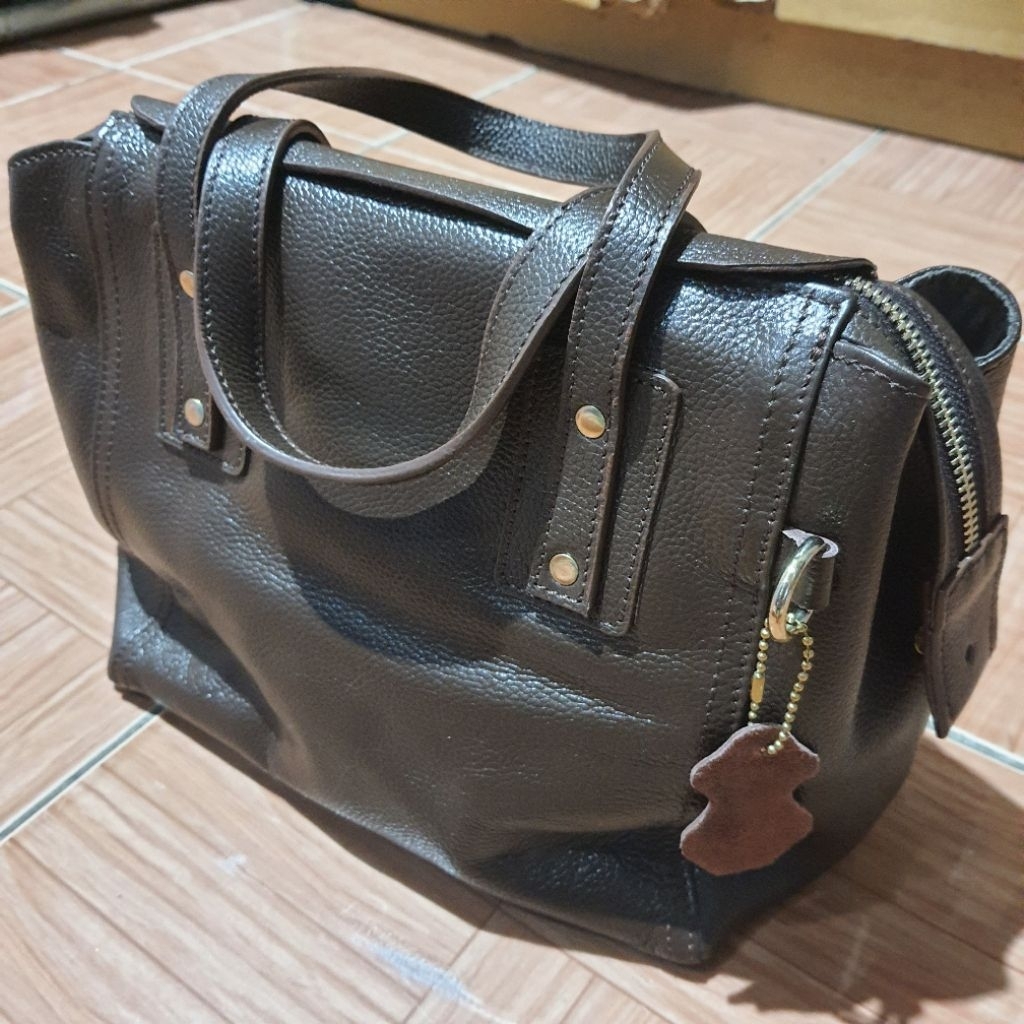 Sling Bag / Tote Bag tas asli KULIT SAPI 100%