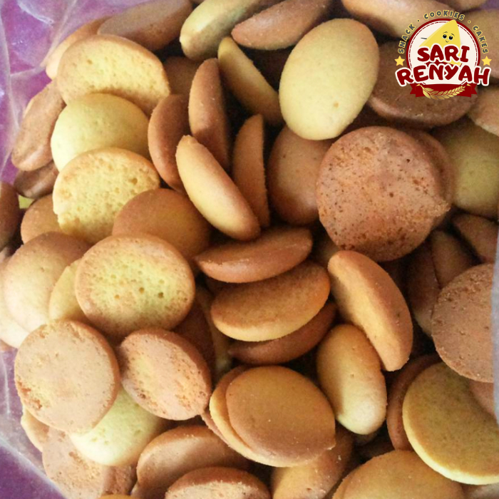 

Kue Bolu Kering Egg Moon 250g / Roti Bagelen Manis - Sari Renyah