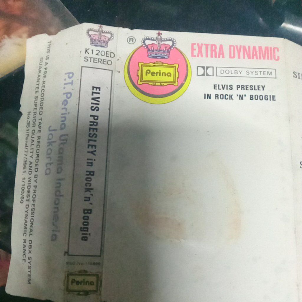 kaset pita ELVIS PRESLEY XX82