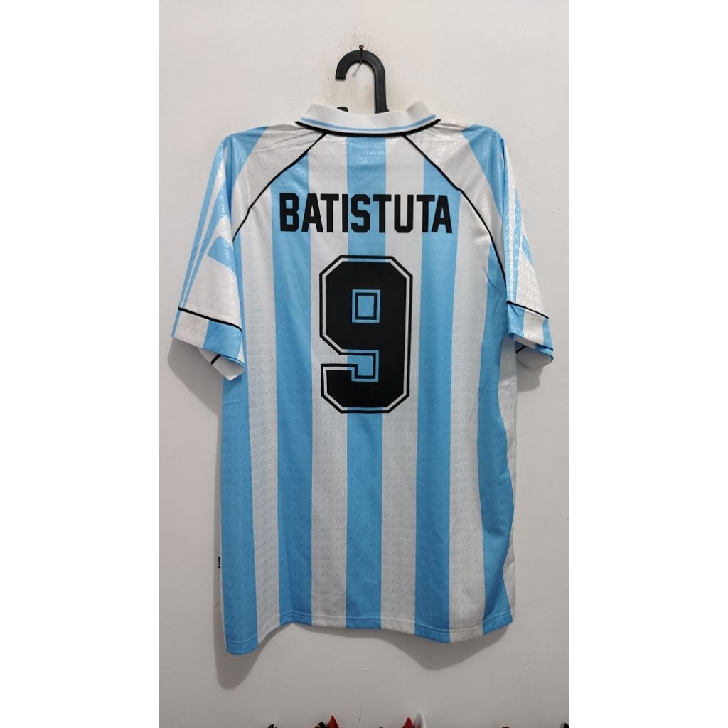 jersey retro Argentina Batistuta size xl
