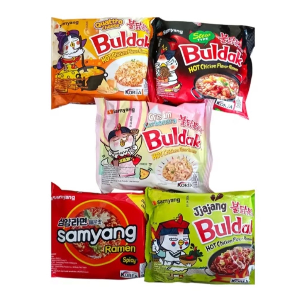 

Samyang mie Korea all varian hallal