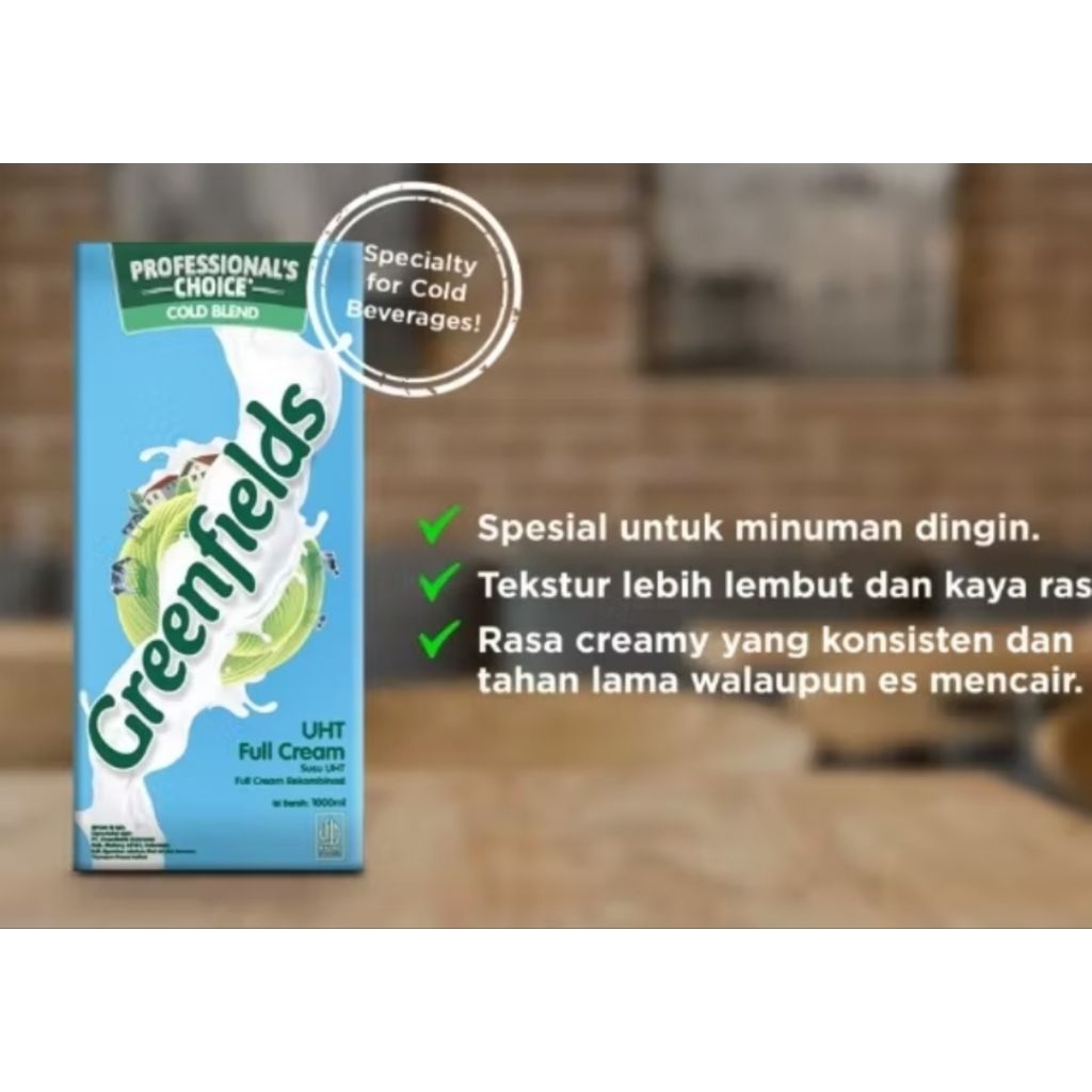 

Greenfield Susu UHT Cold Blend 1 Lt