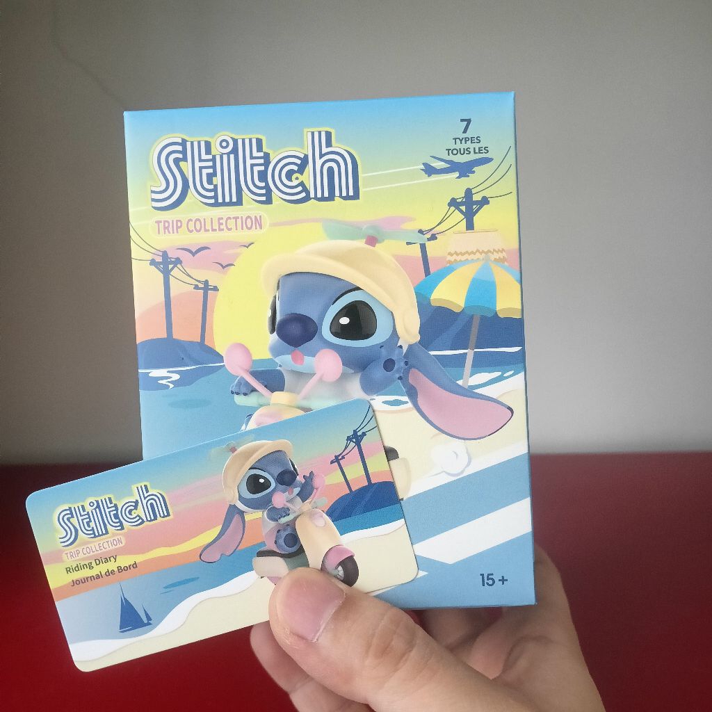 STITCH Trip Collection - MINISO (Riding Diary Journal De Bord)