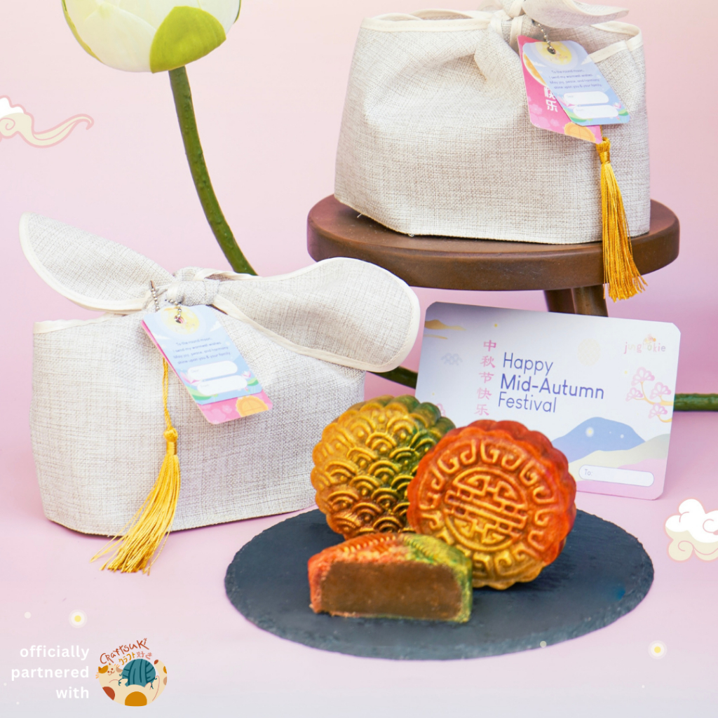 

Emerald Mooncake Parcel by Jung Kukie | Hampers Kue Bulan Mid Autumn Tong Ciu Pia
