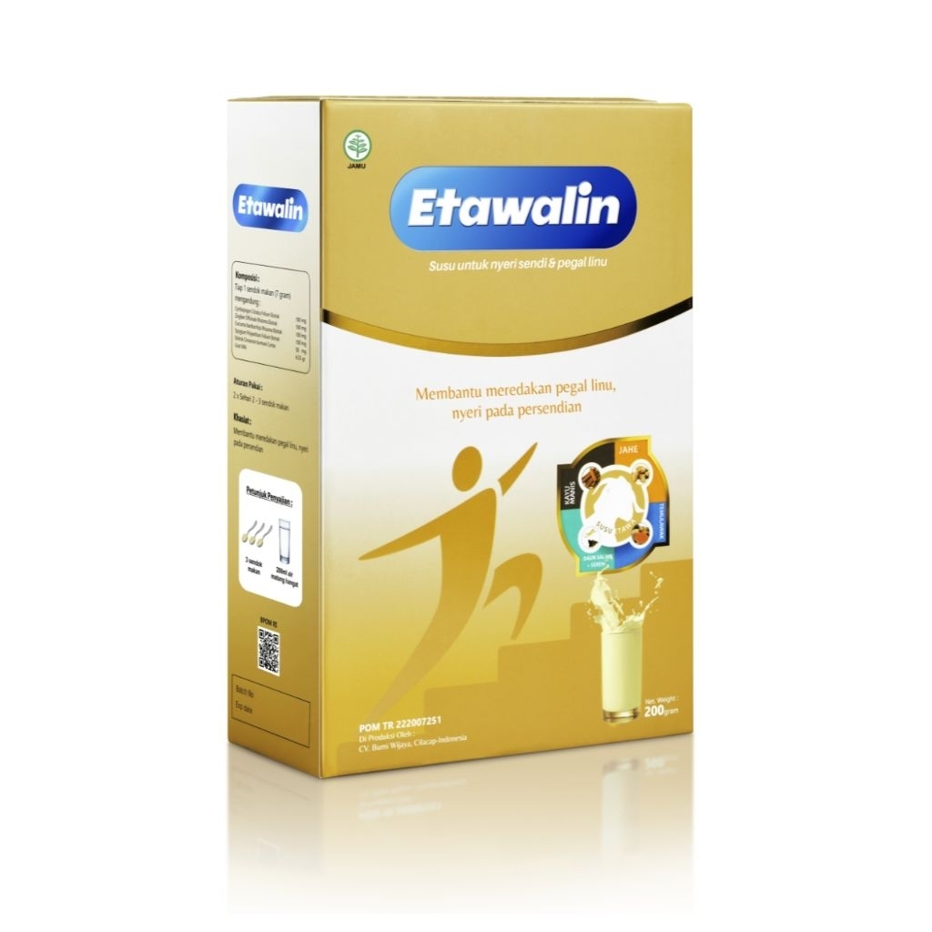 

ETAWALIN SUSU BUBUK UNTUK NYERI SENDI DAN PEGAL LINU BOX 200gr