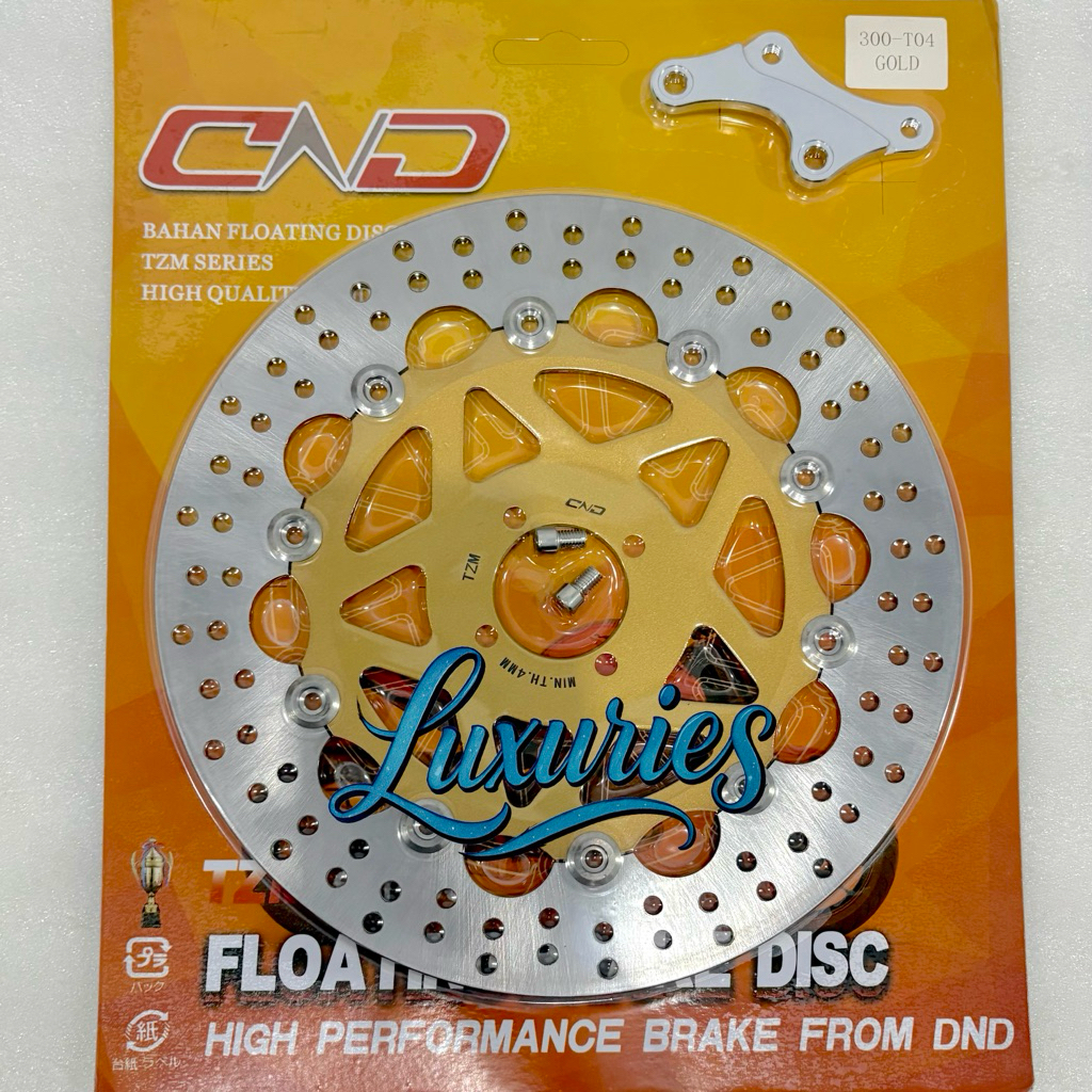 Piringan Cakram Depan Satria 2Tak 300mm TZM By Dnd Disc Brake Satria 2 Tak Hiu