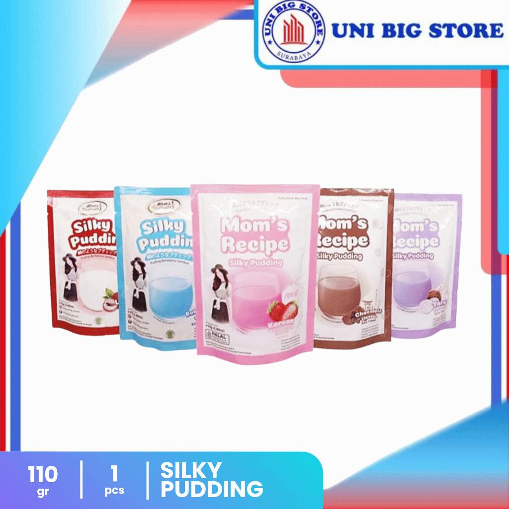

Silky Pudding Forisa Mom's Recipe 110 g PUYO POUCH Puding Dessert Agar