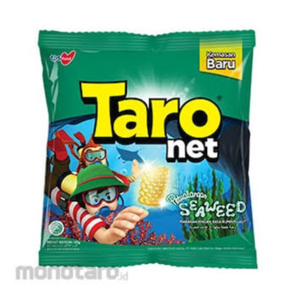

Taro net seaweed snack 1 renteng isi 10pcs