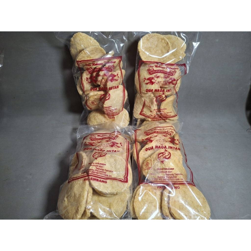 

1Kg Kemplang Kulit Super Masing-Masing Kemasan 250Gram×4Pcs