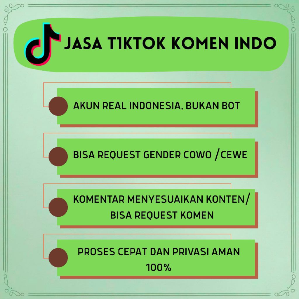 KOMEN TIKTOK ASLI MANUSIA