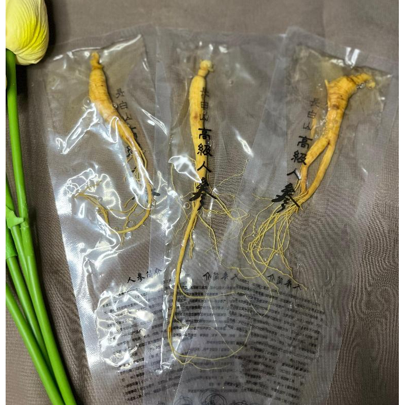 

Ginseng Segar ukuran 20 gram / Fresh Ginseng Kemasan Vacuum - coba dulu