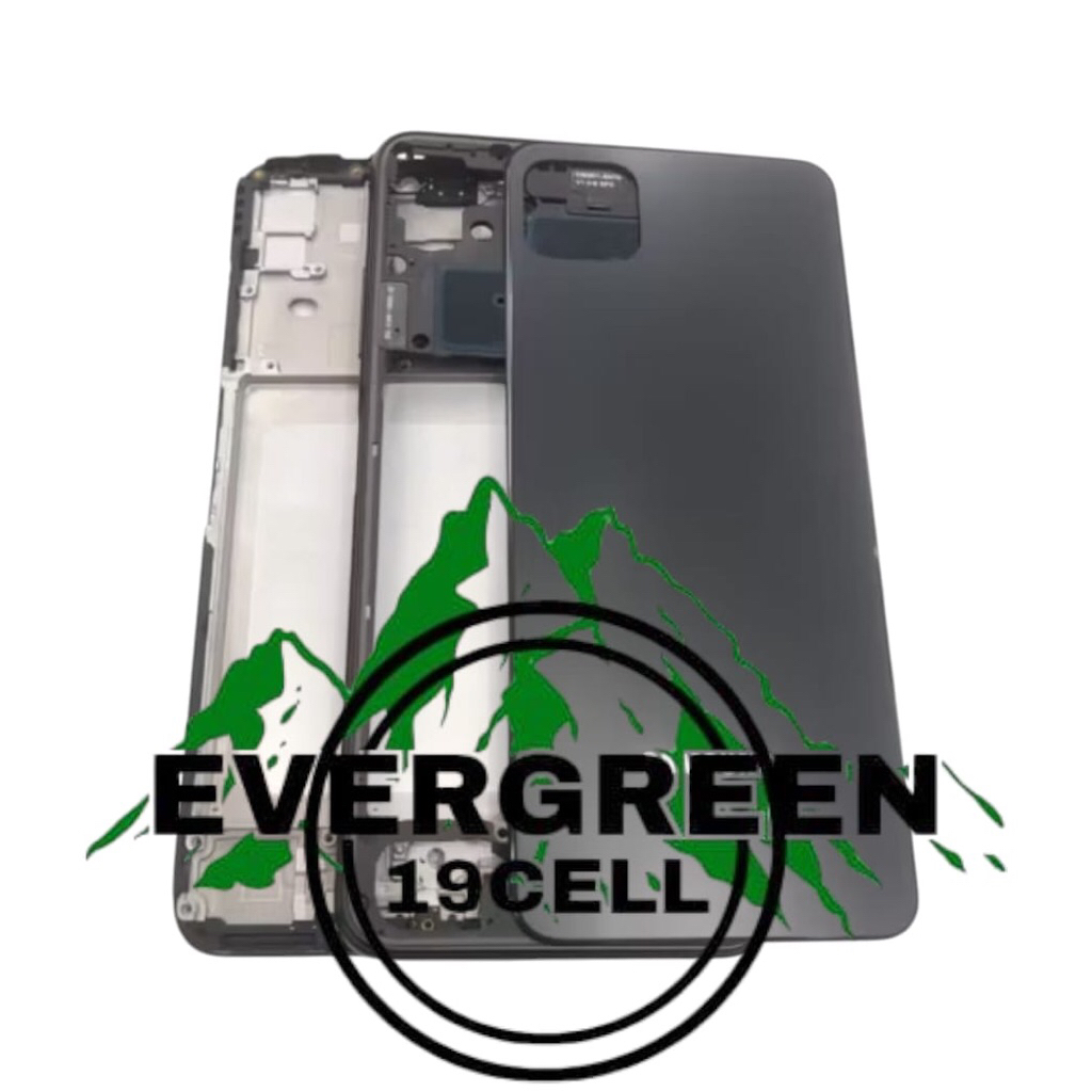 BECKDOR SAMSUNG A22 5G FULLSET BECKDOOR + BEZEL SAMPING + FRAME LCD CASING KESING HOUSING BACKCOVER 
