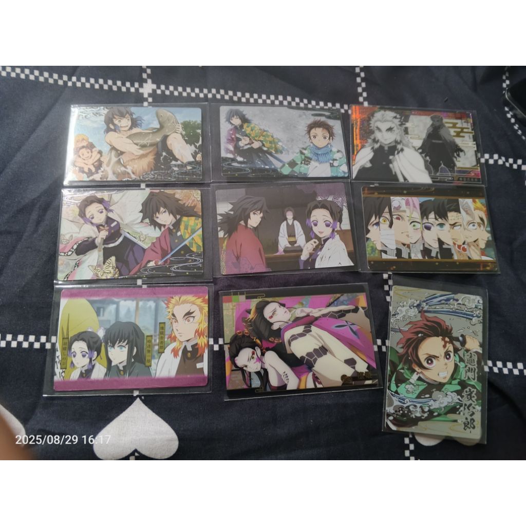 Wafer card kimetsu no yaiba