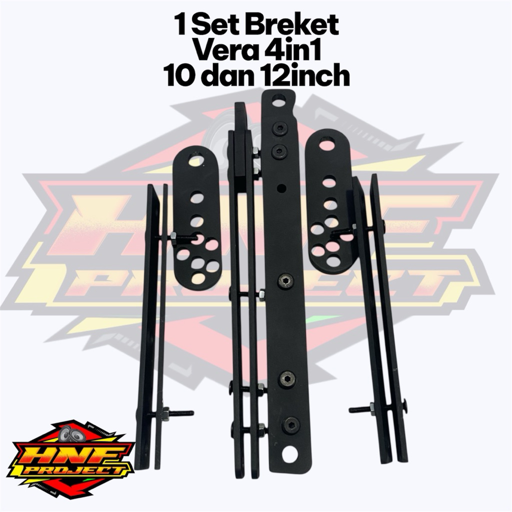 Breket Vera Line Array 10inch dan 12inch 4in1 Laser Cnc