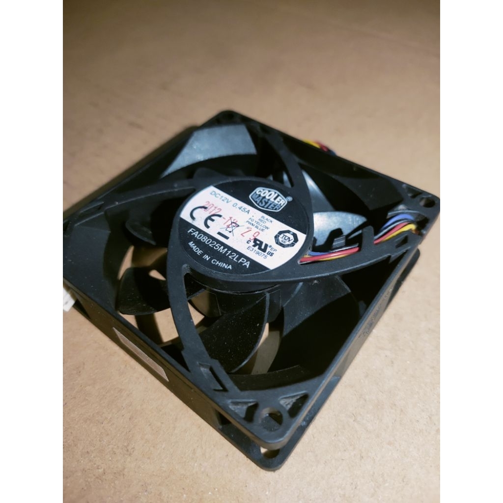 HIGH SPED COOLER MASTER DC 12VOLT 0.54A 8X8CM