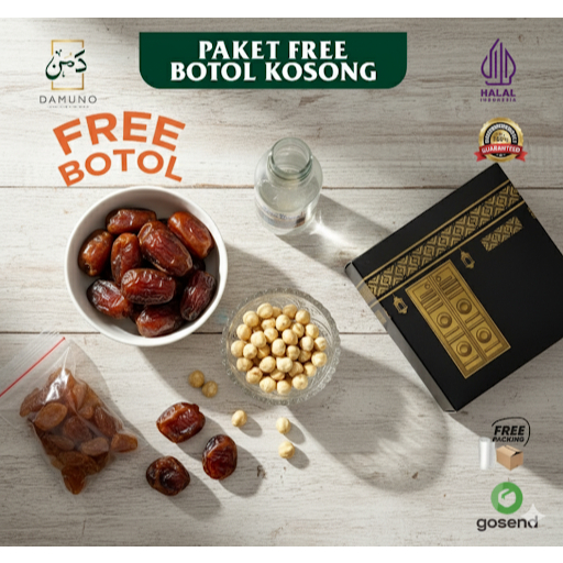 

Paket Oleh Oleh Haji Dan Umroh Premium Lengkap Murah Free botol kosong Tanpa air zam zam