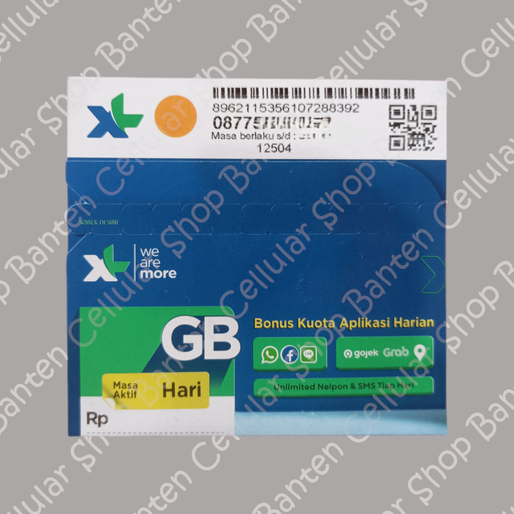 Kartu Perdana XL Tanpa Paket
