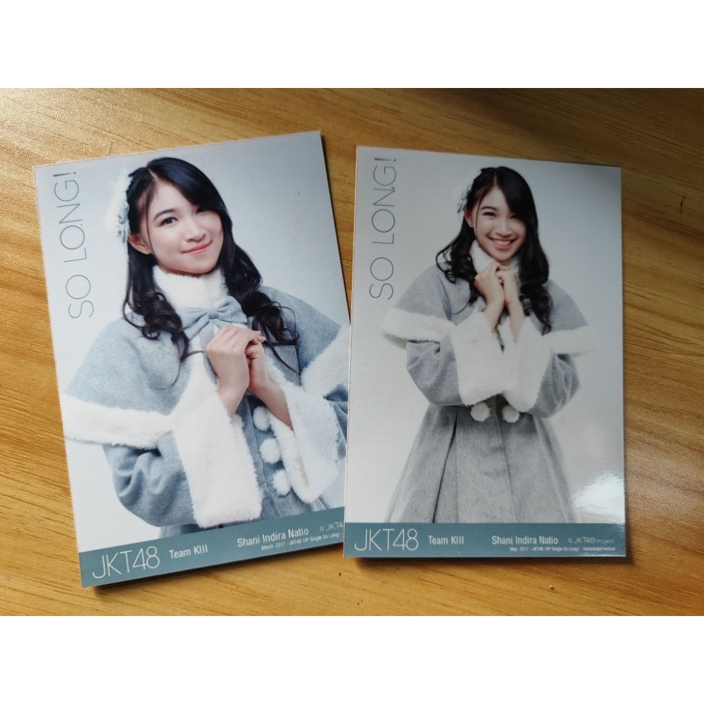 Photopack Shani SO LONG JKT48 ORIGINAL