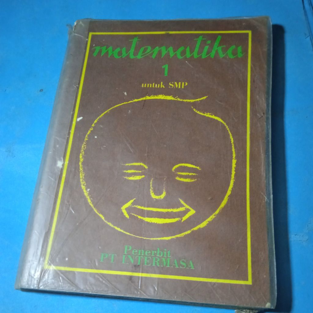 buku Matematika 1 untuk SMP, buku original jadul