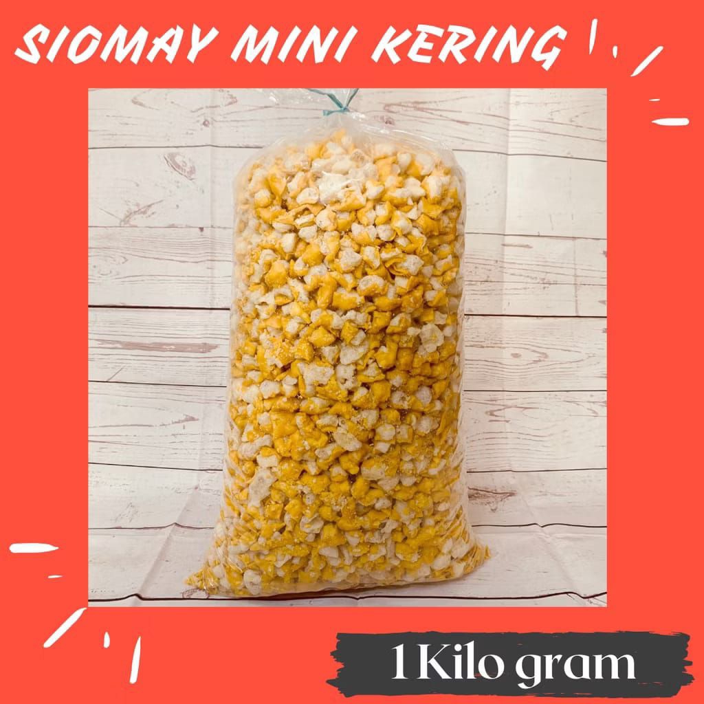 

Siomay Mini kering toping Baso seblak siomay kering 1 kg