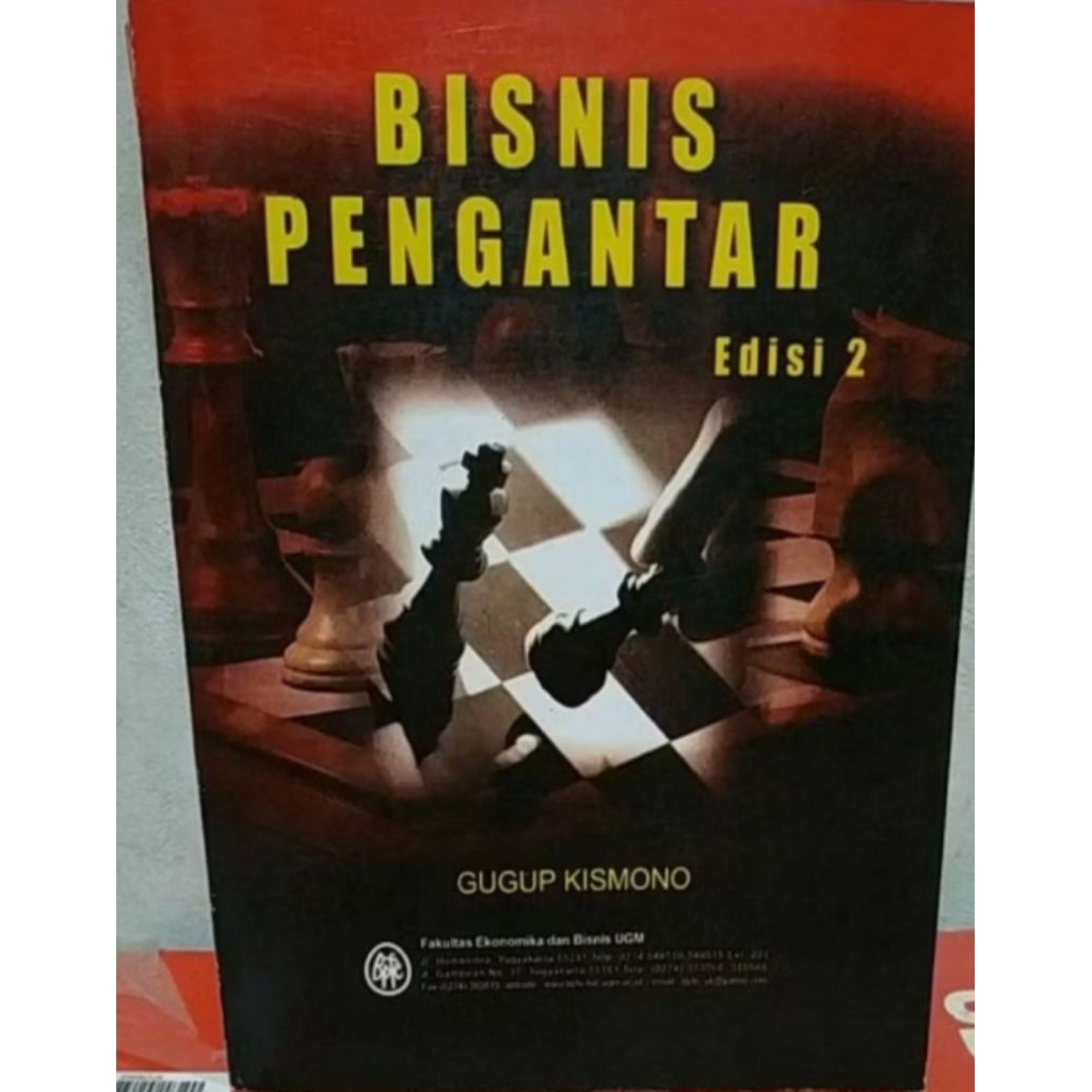 Bisnis Pengantar edisi 2 Gugup Kismono