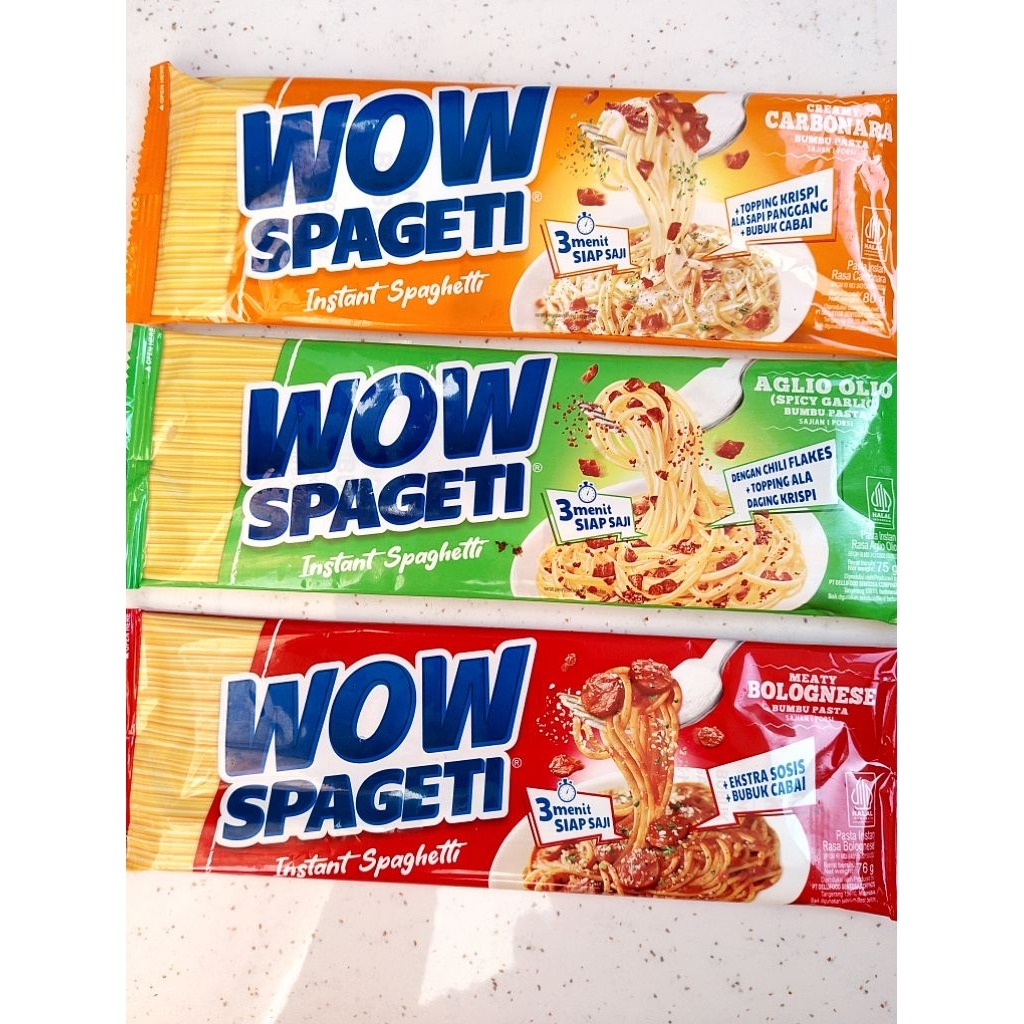 

WOW SPAGETI dari Mayora