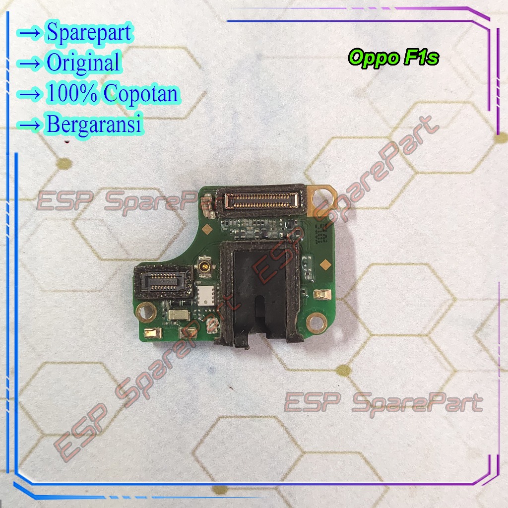 Board Earphone Oppo F1s Papan Lubang Headset Pcb Jack Audio Copotan
