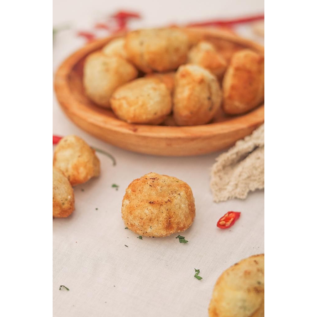 

Cireng bulat tanpa isi