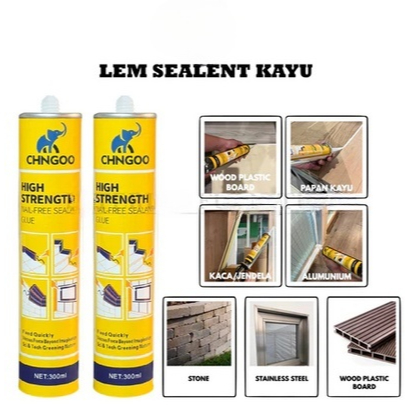 Lem Kayu Perekat Ambalan Kayu Lem Sealant Batu Plastik Anti Rayap Multifungsi