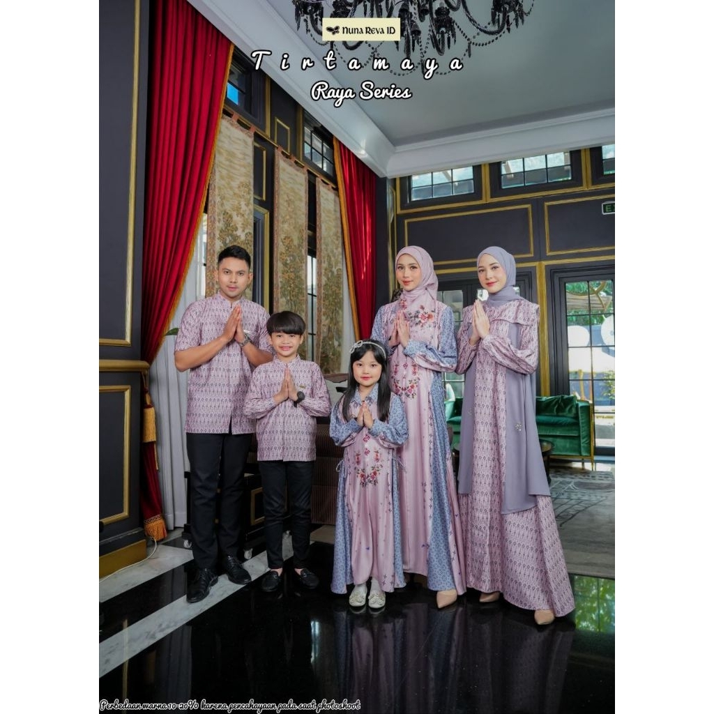 (PO WAJIB DP) SARIMBIT KELUARGA TIRTAMAYA RAYA SERIES FAMILY SET NUNA REVA ID