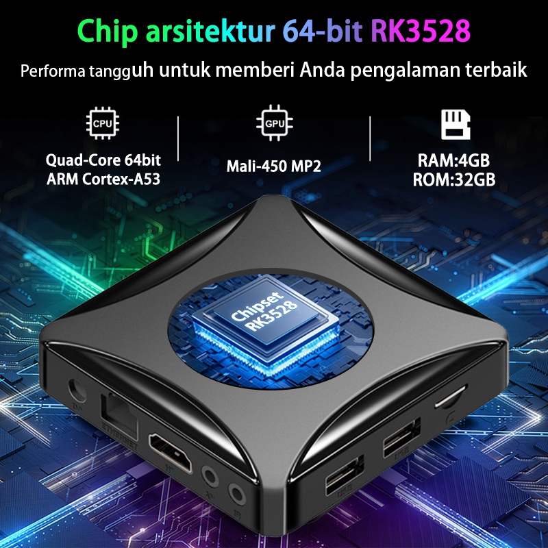 big promo akona android tv box 8k uhd android 13 os set top box stb android tv ram 4gb rom 32gb wifi