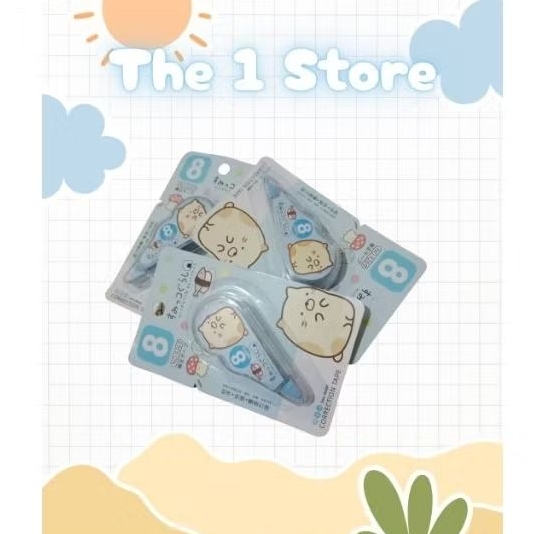 

Correction Tape Mini Karakter Lucu. Random 1 Pcs