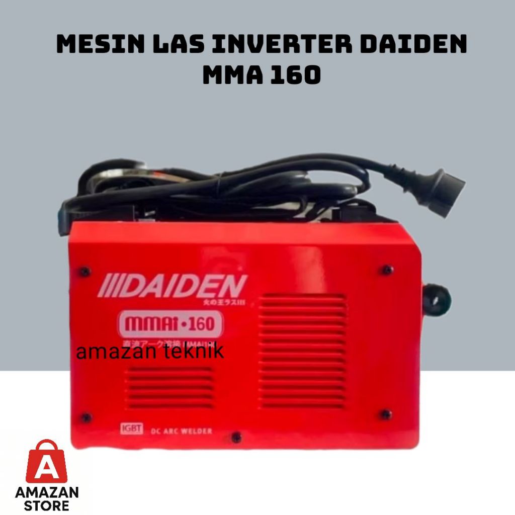 Mesin Las Inverter Daiden MMA-160 / Trafo Las Daiden MMA-160