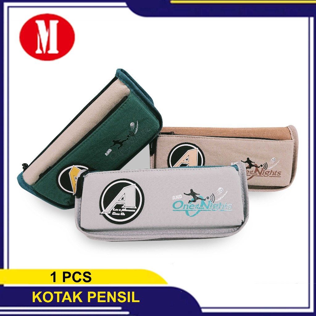 

Kotak Pensil Kain Resleting Kayagi KY 9092