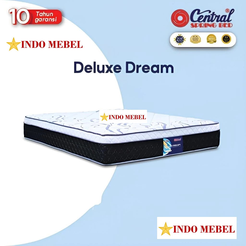 Kasur Springbed Central Deluxe Dream Harga Pabrik ( Martras ONLY ) Promo Murah Ready Makassar