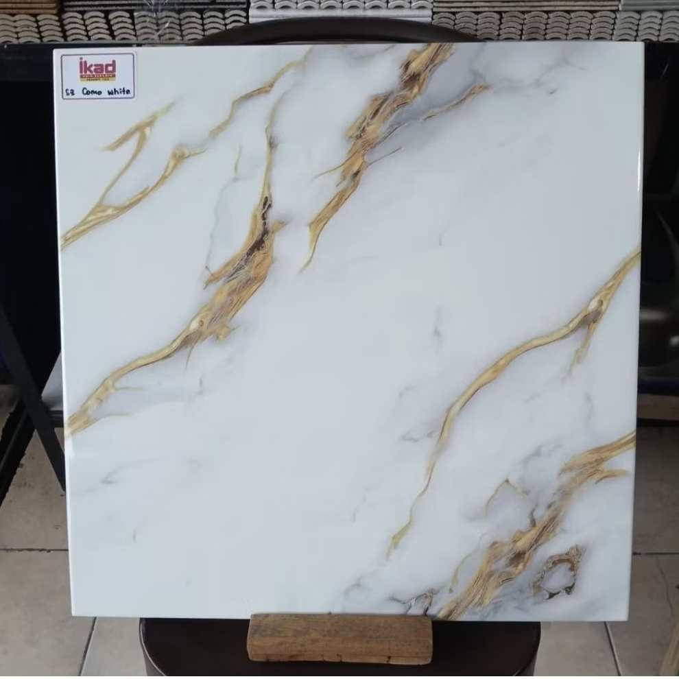 Keramik Lantai 50x50 Como White || Ikad