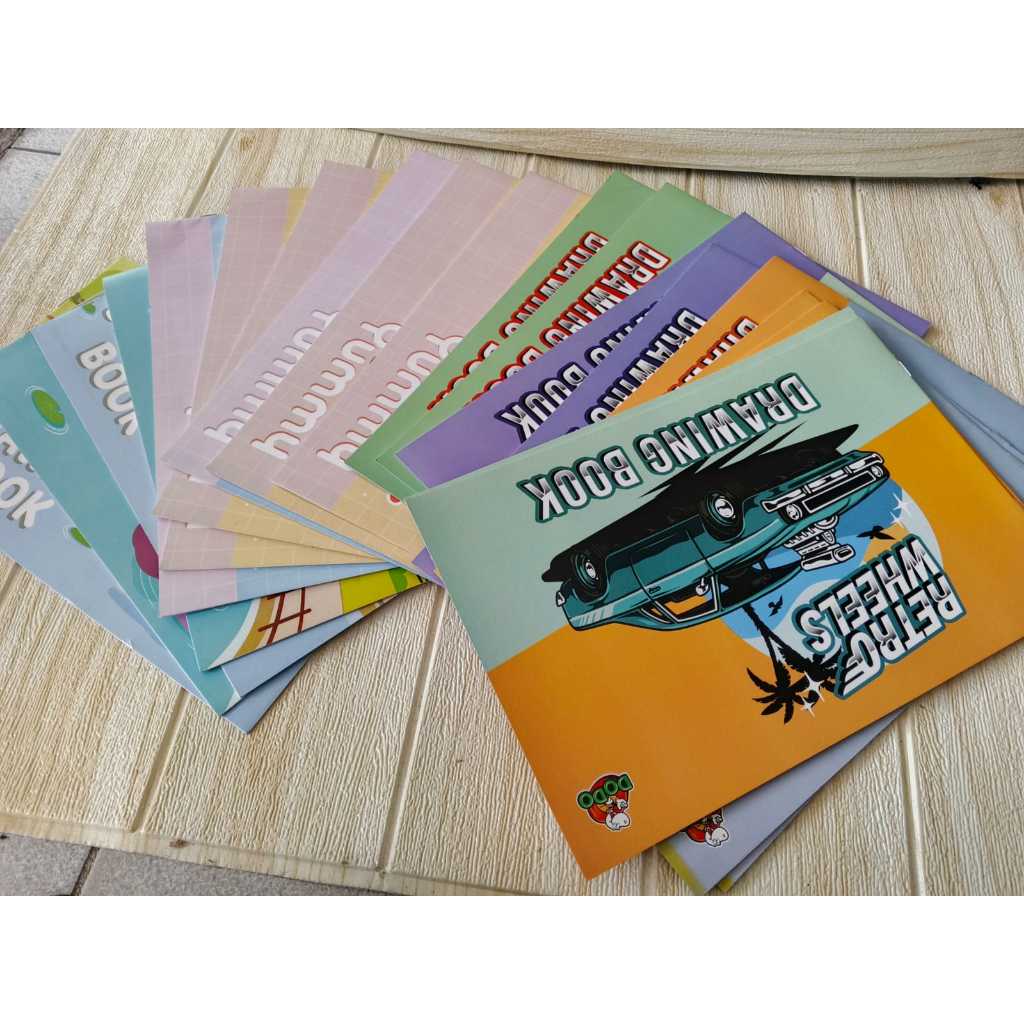 

Buku gambar A4 Drawing book isi 8 lembar