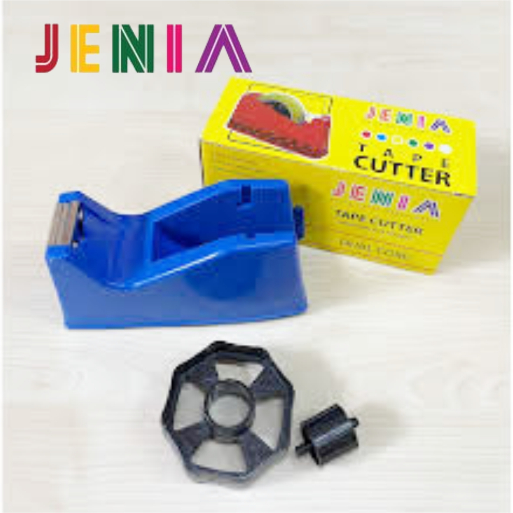 

Tempat ISOLASI 1 Inch (24mm) / Tape Cutter DISPENSER - JENIA, pemotong solasi