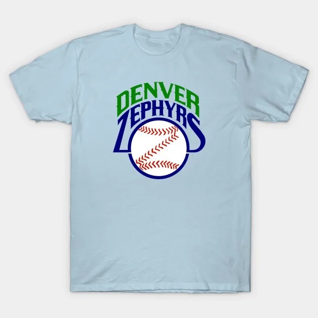 Kaos Defunct Denver Zephyrs Baseball 1989