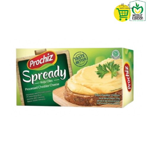 

PROCHIZ SPREADY CHEESE KEJU OLES 160GRAM
