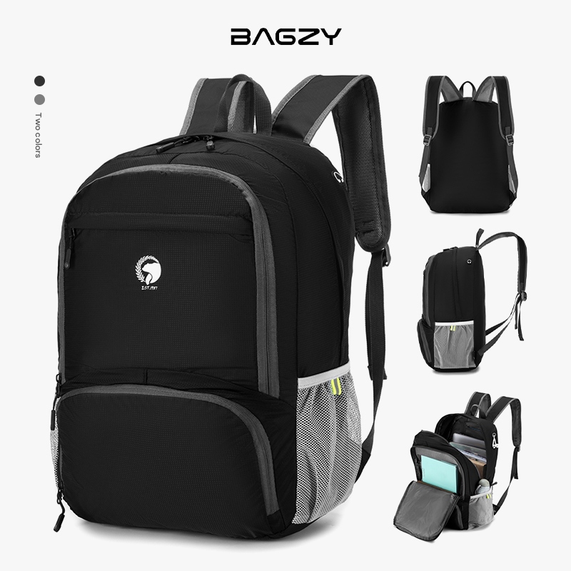 Tas Ransel Hiking Lipat  Anti Air Backpack Tas Hiking Pria Wanita Outdoor Ultralight