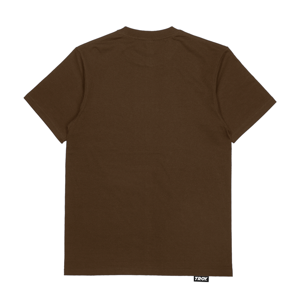 Troy Company Tshirt Toffee Hell Ember - Kaos Lengan Pendek Kaos Coklat Toffee MTD 3286