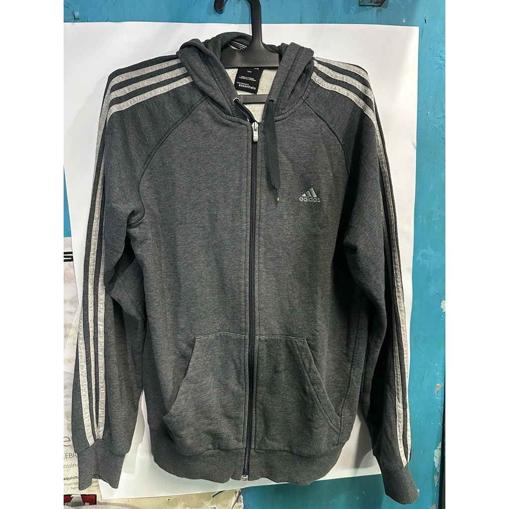 Jaket Adidas Zipper Hoodie Original