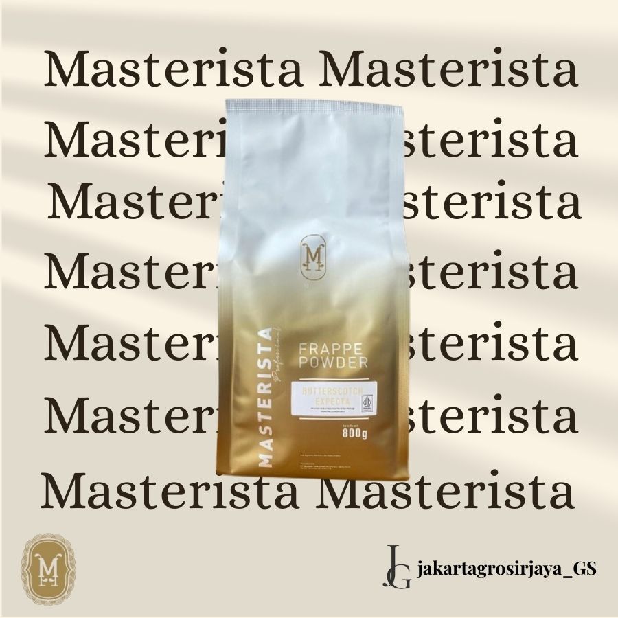 

Masterista Bubuk Minuman Butterscotch 800gr