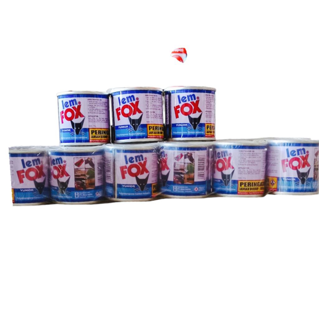 

LEM FOX KUNING 100GRAM KALENG BIRU ISI (12PCS)