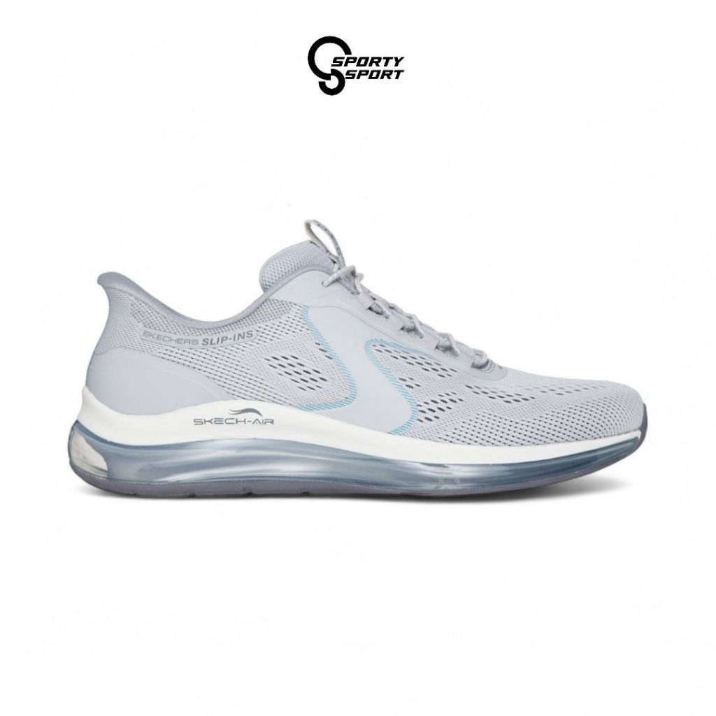 SEPATU WALKING PRIA SKECHERS SLIP ON AIR ELEMENT 2.0 SAIRO (232862 GYBL)