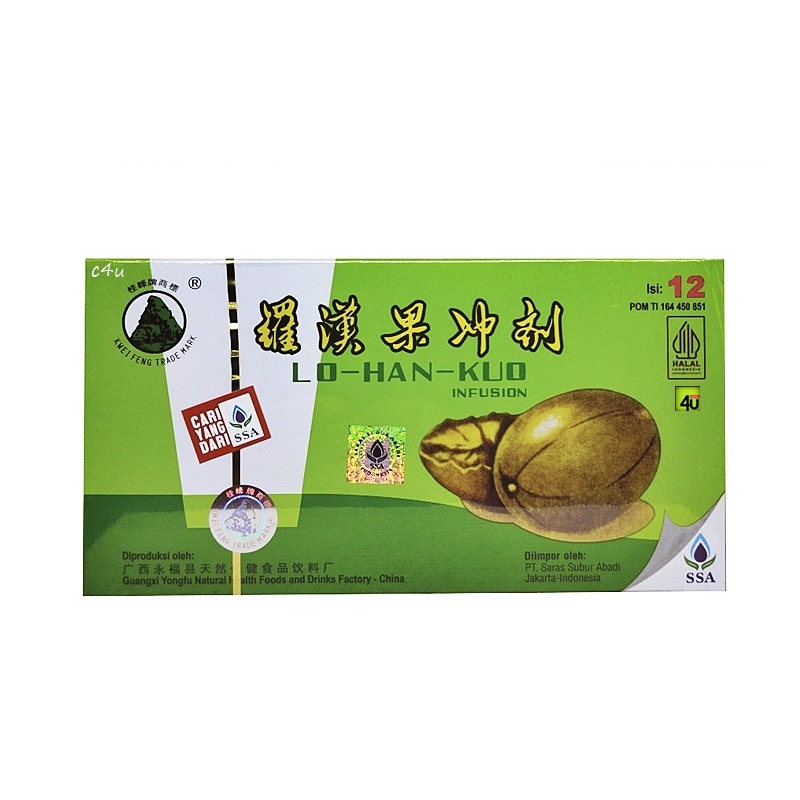 

Kweifeng - Lo Han Kuo Infusion - Minuman Serbuk Instan buah Lo Han Kuo - Isi 12 cube