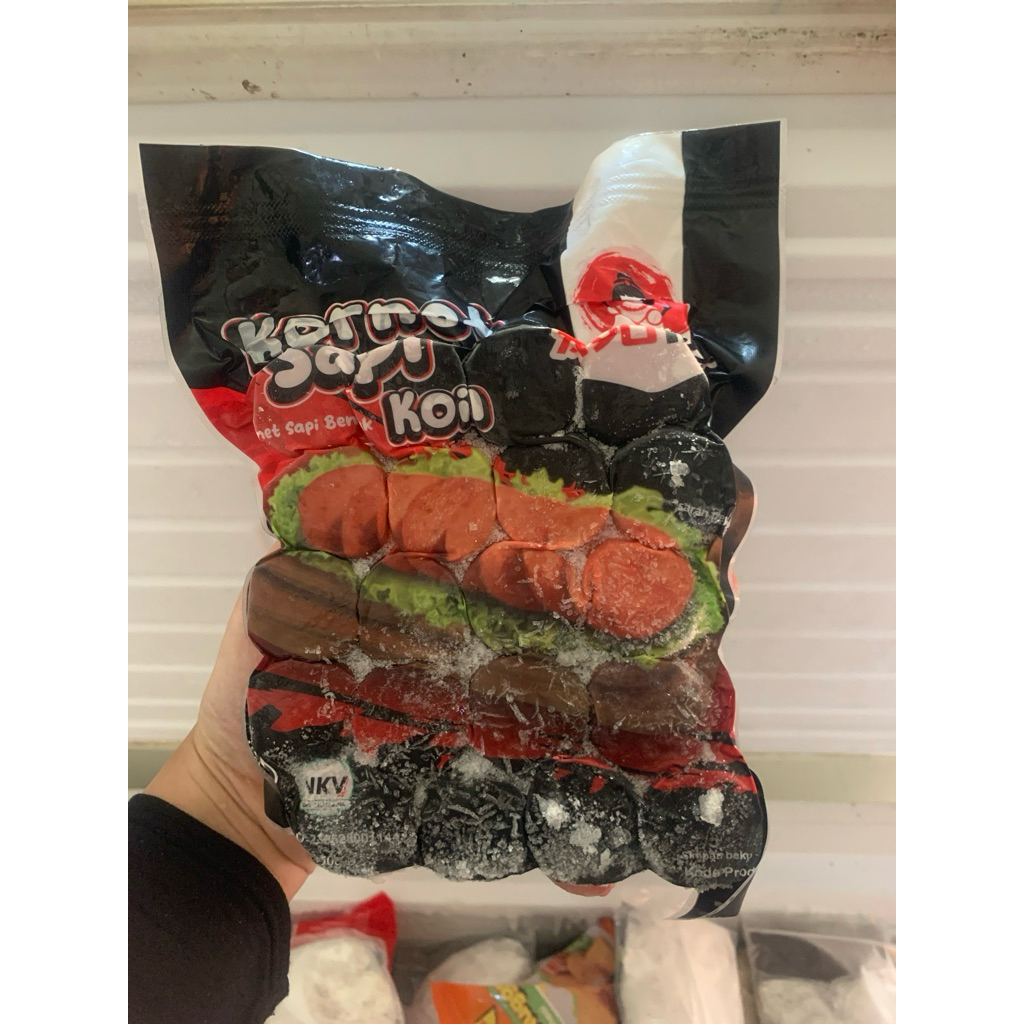 Frozen bandung | Kornet koin merk 888 isi 40 pcs 450gr